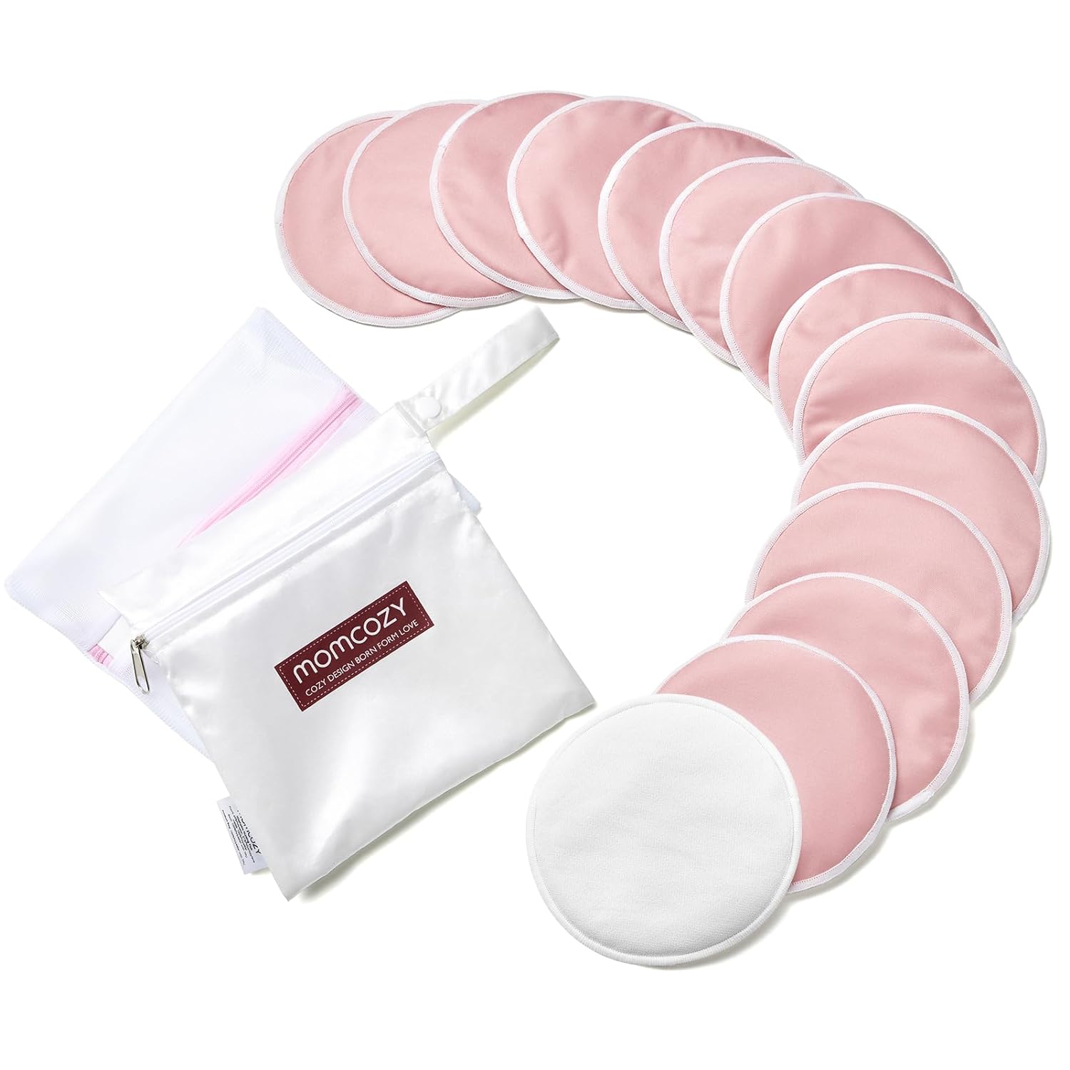 Momcozy Reusable Breast Pads - 14 Pack