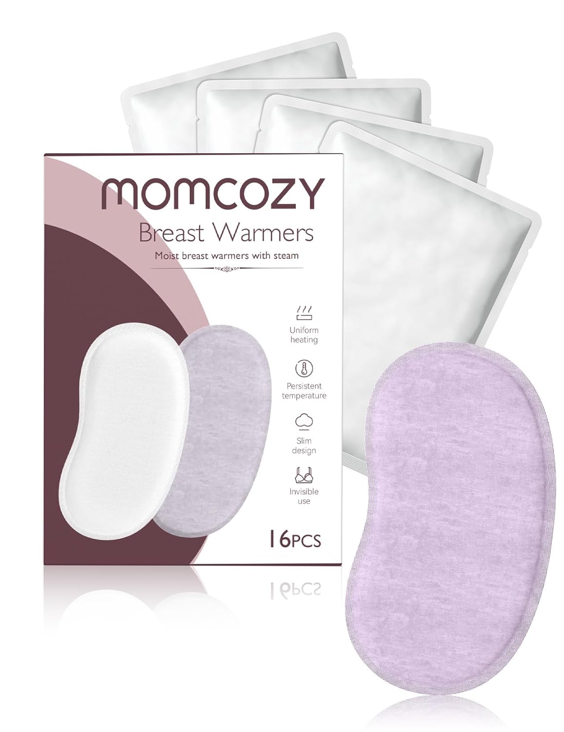 Momcozy Breast Steam Warm Compress Pad