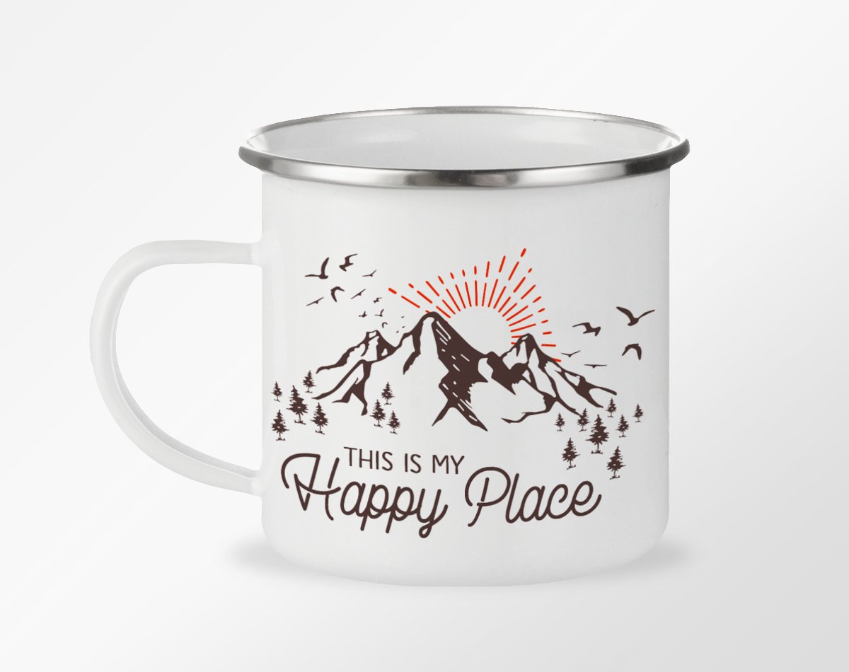 This is My Happy Place Camp Mug